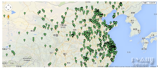 IM体育中国光伏地图发布 - 国内-光伏新闻 - 产业观察网－行业的领先资讯网产业观察的官方网站(图1)